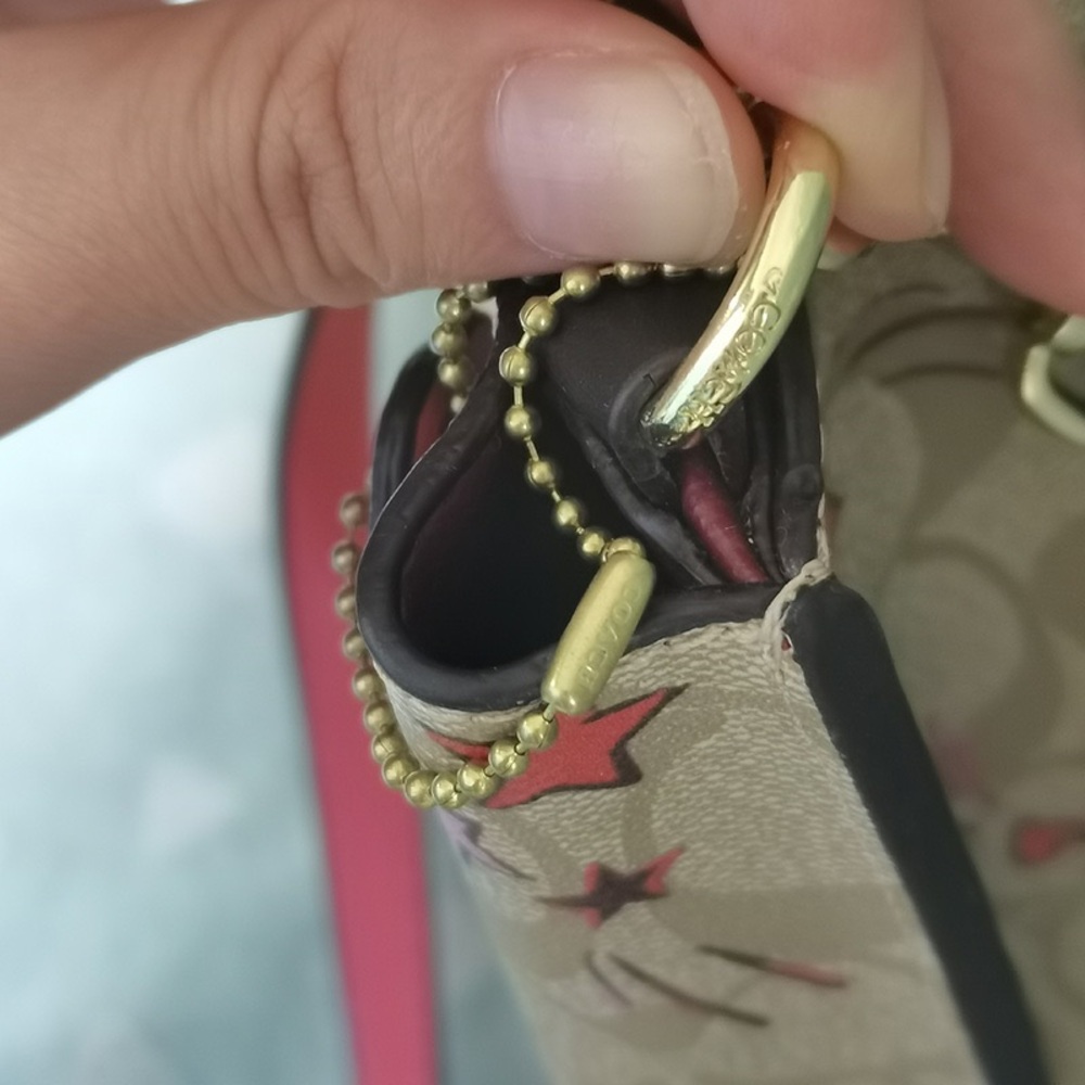 Coach Monogram C Pattern Print Shooting Star Hear… - image 6